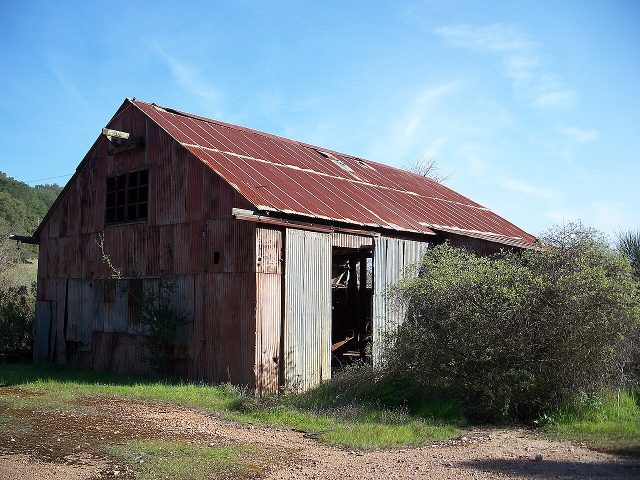 Historic English Camp at Almaden Quicksilver County Park
